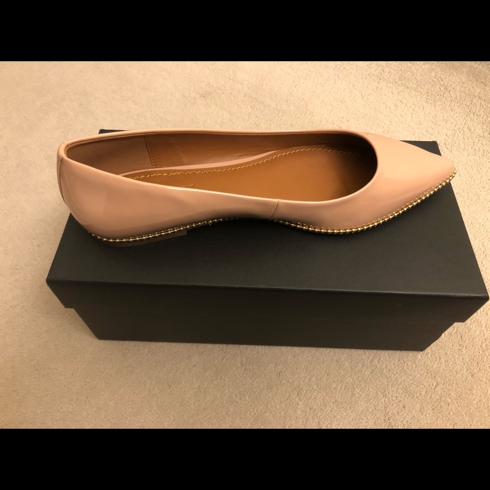 Coach Patent Leather Flats